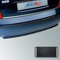 Накладка спойлер на низ заднього бампера під карбон thumbnail 1