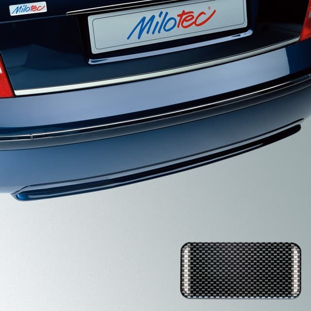 45706 Накладка-спойлер на низ заднего бампера под карбон