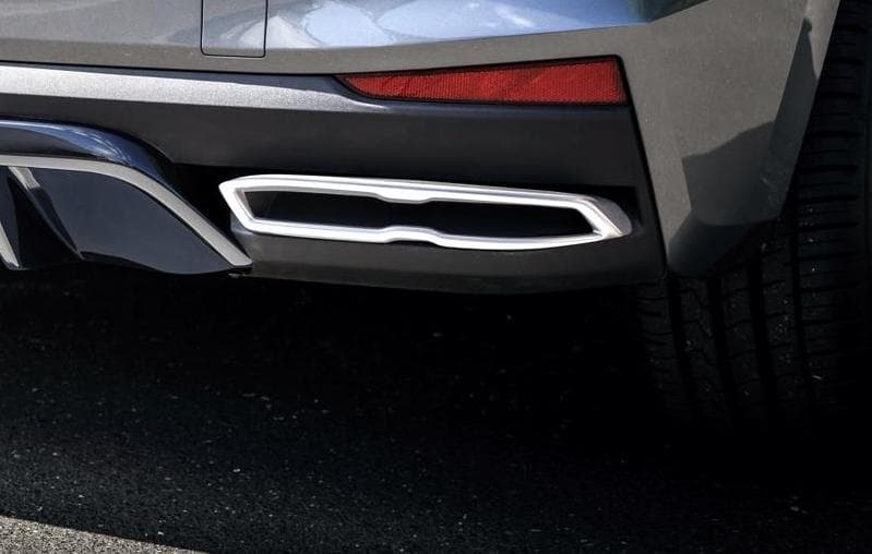 457222 Накладка на задний бампер