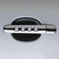 Накладки дверних ручок під хром з отворами thumbnail 1