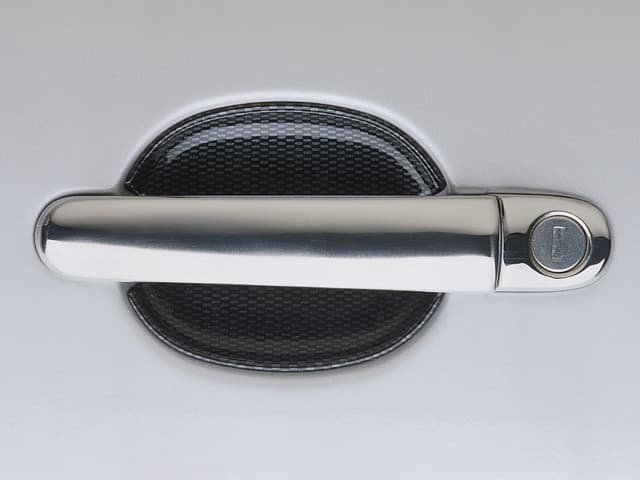 1720102 Накладки дверних ручок під хром