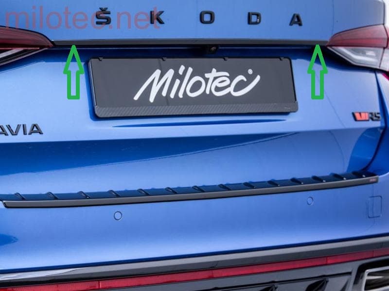 460904 Декоративная накладка над задним номерным знаком