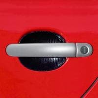 Накладки дверных ручек серебристые thumbnail 1