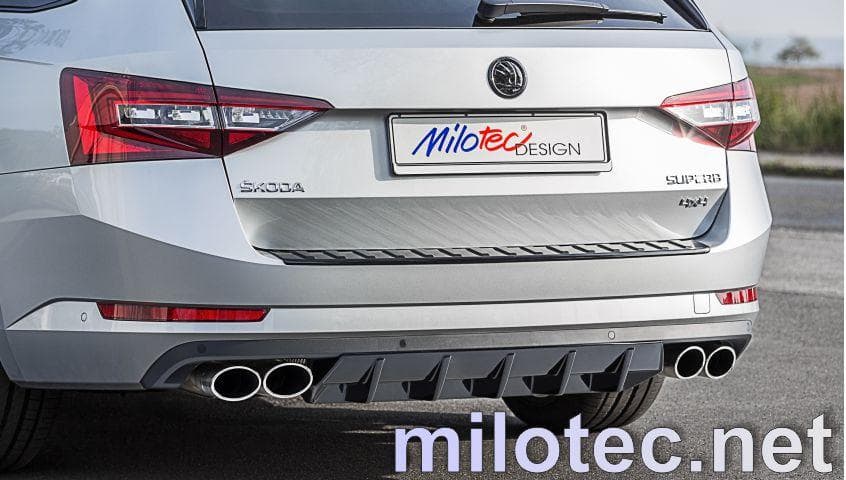 345604 Trim for rear bumper