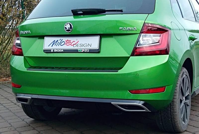 357222 Накладка на задний бампер