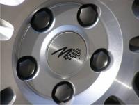 70216 - Накладка на заглушку оси диска колеса с логотипом "Milotec"