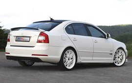 Octavia II Facelift Heck